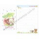 Kit 4 Conjuntos de Papel de Carta Rilakkuma in the Honey Forest - San-X