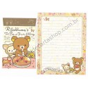 Kit 4 Conjuntos de Papel de Carta Rilakkuma Home Made Pie - San-X