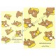 Kit 4 Conjuntos de Papel de Carta Rilakkuma Feeling Relaxed - San-X