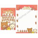 Conjunto de Papel de Carta Importado Rilakkuma Wonderland CVM - San-X