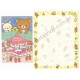 Conjunto de Papel de Carta Importado Rilakkuma Wonderland 10th Anniversary 1 - San-X