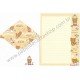 Kit 4 Conjuntos de Papel de Carta Rilakkuma Torotoro 2 - San-X
