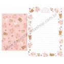 Conjunto de Papel de Carta Importado Rilakkuma Happy Natural Time - San-X