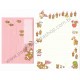 Conjunto de Papel de Carta Importado Rilakkuma Wonderland 10th Anniversary 3 - San-X