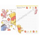 Kit 2 Conjuntos de Papel de Carta Disney Pooh Just Beeing Me