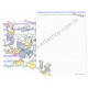 Conjunto de Papel de Carta Disney Donald & Daisy - Kamio Japan