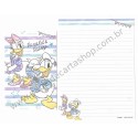 Conjunto de Papel de Carta Disney Donald & Daisy - Kamio Japan