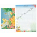 Conjunto de Papel de Carta Disney Tinker Bell Do You Believe in Fairies? Kamio Japan