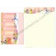 Conjunto de Papel de Carta Disney Cinderella Sun-Star