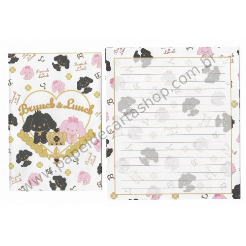 Conjunto de Papel de Carta Importado Brunch & Lunch CBR - Japan