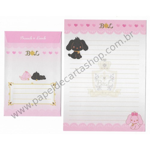 Conjunto de Papel de Carta Importado Brunch & Lunch CRS - Japan