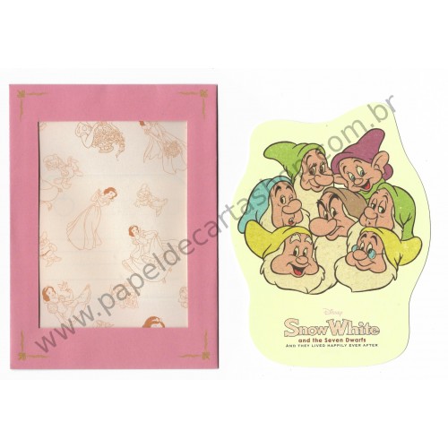 Conjunto de Papel de Carta Disney Snow White P Sun-Star (CRS)