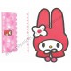 Ano 1999. Conjunto de Papel de Carta My Melody DC Vintage Sanrio