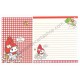 Ano 2013. Kit 3 Conjuntos de Papel de Carta My Melody XZV Sanrio