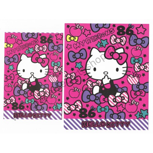 Ano 2013. Conjunto de Papel de Carta Hello Kitty My Ribbons CRS Sanrio