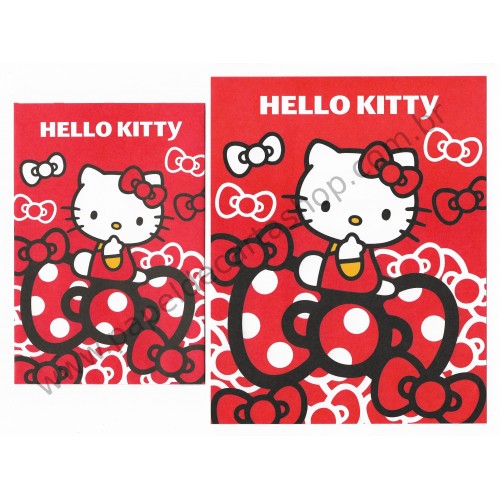 Ano 2013. Conjunto de Papel de Carta Hello Kitty My Ribbons CVM Sanrio