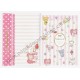 Ano 2012. Conjunto de Papel de Carta Sanrio Wish me mell II