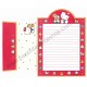 Ano 1986. Conjunto de Papel de Carta Hello Kitty Vintage Toys Sanrio