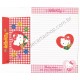 Ano 1995. Conjunto de Papel de Carta Hello Kitty Teddy Bears Sanrio