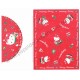 Ano 1990. Conjunto de Papel de Carta Hello Kitty Merry Christmas Sanrio