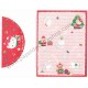 Ano 1990. Conjunto de Papel de Carta Hello Kitty Merry Christmas Sanrio