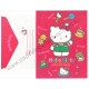 Ano 1993. Conjunto de Papel de Carta Hello Kitty Good Times Sanrio