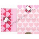 Ano 1991. Conjunto de Papel de Carta Hello Kitty Heart Sanrio