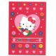 Ano 1997. Conjunto de Papel de Carta Hello Kitty Flower CVM Sanrio