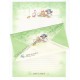 Conjunto de Papel de Carta Vintage Tiny Candy Apple Gakken