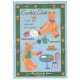 Ano 1995. Conjunto de Papel de Carta Cookie Club Vintage Sanrio