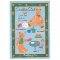 Ano 1995. Conjunto de Papel de Carta Cookie Club CAZ Vintage Sanrio