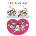 Ano 1992. Conjunto de Papel de Carta RuRuRuGakuen P Antigo (Vintage) Sanrio