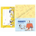 Conjunto de Papel de Carta Snoopy's Family CAM Peanuts 2015