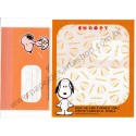 Conjunto de Papel de Carta SNOOPY CLL Plastico Antigo (Vintage) Peanuts