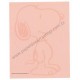 Conjunto de Papel de Carta Snoopy Colors TRIO Antigo (Vintage) - Peanuts