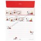 Conjunto de Papel de Carta Original Antigo Snoopy CVM Nihon Hallmark