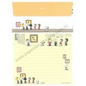 Conjunto de Papel de Carta Original Antigo Snoopy CAM Nihon Hallmark