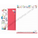 Conjunto de Papel de Carta Snoopy CVM Antigo Vintage Peanuts