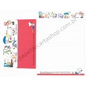 Conjunto de Papel de Carta Snoopy CVM Antigo (Vintage) - Peanuts