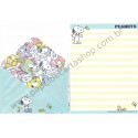 Conjunto de Papel de Carta Snoopy BAM CAZ - Peanuts Japão 2014