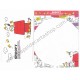 Conjunto de Papel de Carta Snoopy and Woodstock (CVM2) - Peanuts