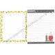 Conjunto de Papel de Carta Snoopy and Woodstock (CAZ2) - Peanuts