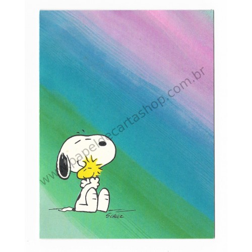 Notelette ANTIGO Importado Snoopy Colors - Hallmark