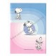 Notelette ANTIGO Importado Snoopy CRZ - Hallmark