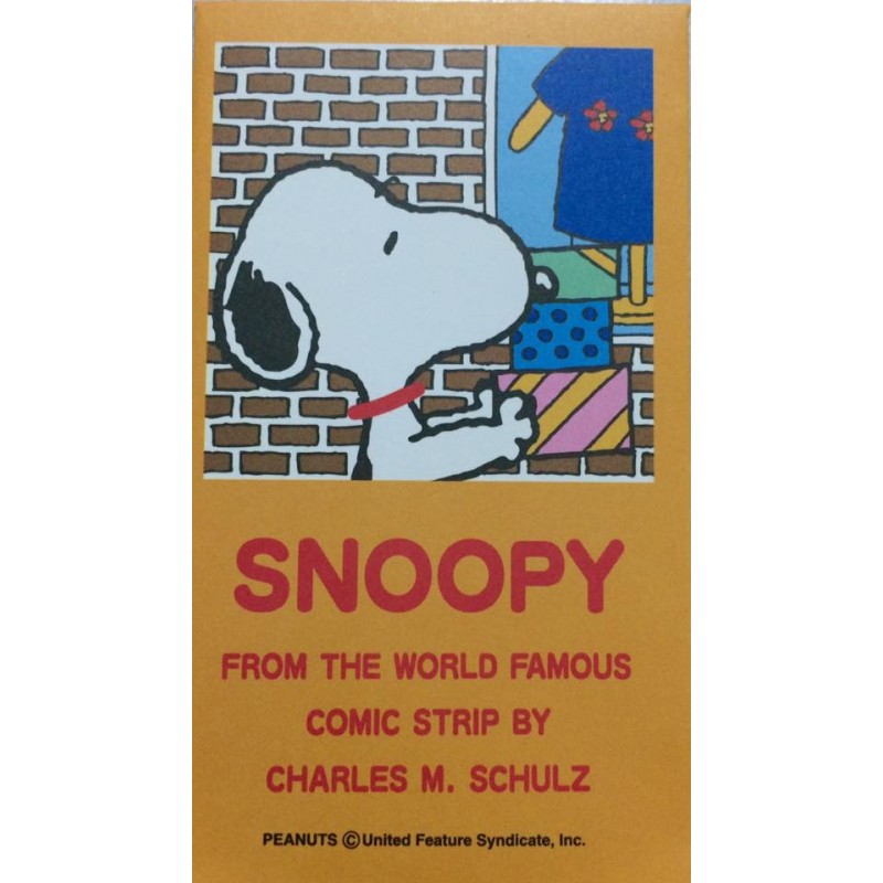 Mini-Envelope Snoopy 24 - Peanuts Hallmark