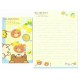 Conjunto de Papel de Carta Importado Rilakkuma Fresh Lemon 1 - San-X