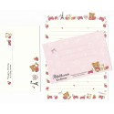 Conjunto de Papel de Carta Importado Rilakkuma Paris - San-X