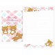 Kit 4 Conjuntos de Papel de Carta Rilakkuma My Only - San-X