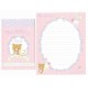 Kit 4 Conjuntos de Papel de Carta Rilakkuma Sweet Happy Days - San-X