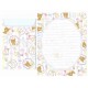 Kit 4 Conjuntos de Papel de Carta Rilakkuma Sweet Happy Days - San-X